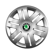 Set 4 capace roti potrivite jantelor de 16 inch compatibile gama SKODA model - 406