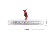 Set 4 lampi LED, pentru platforma, remorca, camion, utilaje agricole, utilaje santier, etc, 12-24V