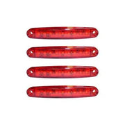 Set 4 lampi LED, pentru platforma, remorca, camion, utilaje agricole, utilaje santier