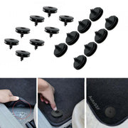 Set 8 buc cleme fixare pentru covorase in podea,Universale negre