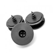 Set 8 buc cleme fixare pentru covorase in podea,Universale negre