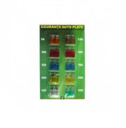 Set de 10 sigurante plate , 12V