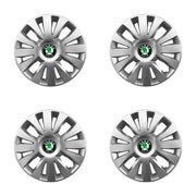 Set 4 capace roti potrivite jantelor de 15 inch compatibile gama SKODA model - 324
