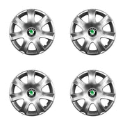 Set 4 capace roti potrivite jantelor de 14 inch compatibile gama SKODA model - 223