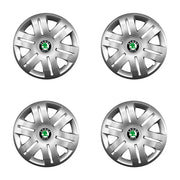 Set 4 capace roti potrivite jantelor de 16 inch compatibile gama SKODA model - 406