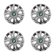 Set 4 capace roti potrivite jantelor de 15 inch compatibile gama SKODA model - 330