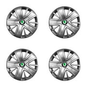 Set 4 capace roti potrivite jantelor de 16 inch compatibile gama SKODA model - 428