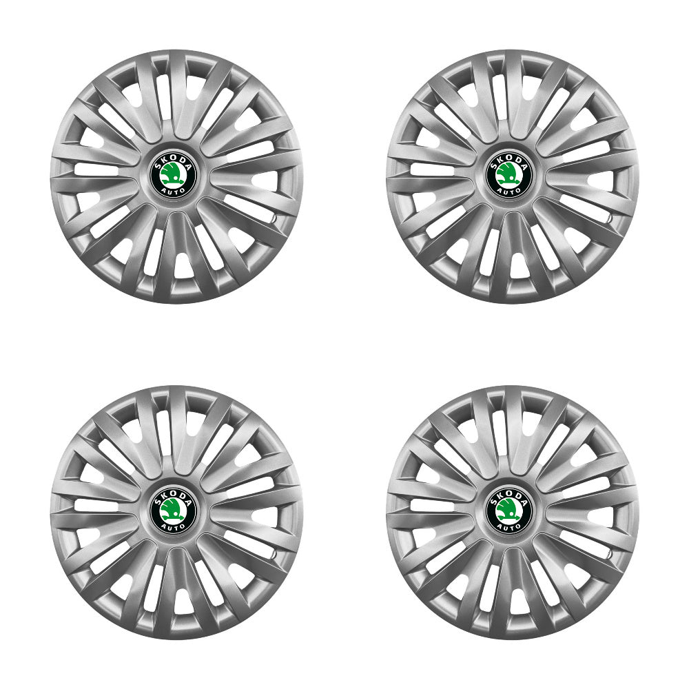 Set 4 capace roti potrivite jantelor de 14 inch compatibile SKODA Fabia ,Octavia I,II,III ,Roomster, Felicia ,Rapid ,Superb, Yeti Model-217