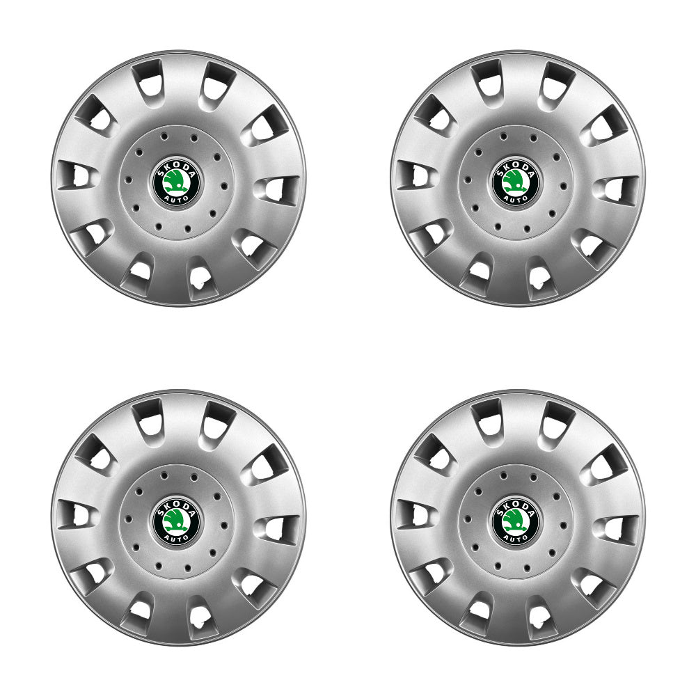 Set 4 capace roti potrivite jantelor de 14 inch compatibile SKODA Fabia ,Octavia I,II,III ,Roomster, Felicia ,Rapid ,Superb, Yeti Model-209