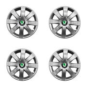 Set 4 capace roti potrivite jantelor de 15 inch compatibile gama SKODA model - 323