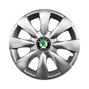 Set 4 capace roti potrivite jantelor de 15 inch compatibile SKODA Fabia ,Octavia I,II,III ,Roomster, Felicia ,Rapid ,Superb, Yeti Model-316