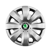 Set 4 capace roti potrivite jantelor de 15 inch compatibile gama Skoda, model - 321