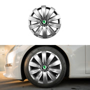 Set 4 capace roti potrivite jantelor de 16 inch compatibile gama SKODA model - 421