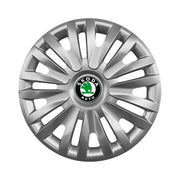 Set 4 capace roti potrivite jantelor de 15 inch compatibile SKODA Fabia ,Octavia I,II,III ,Roomster, Felicia ,Rapid ,Superb, Yeti Model-313
