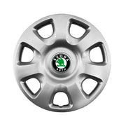 Set 4 capace roti potrivite jantelor de 15 inch compatibile gama Skoda model - 336