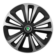 Set 4 capace 16 inch // Grafit TERRA II, compatibil cu gama auto SKODA,bi-color