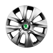 Set 4 capace roti potrivite jantelor de 15 inch compatibile SKODA Fabia ,Octavia I,II,III ,Roomster, Felicia ,Rapid ,Superb, Yeti Model-334