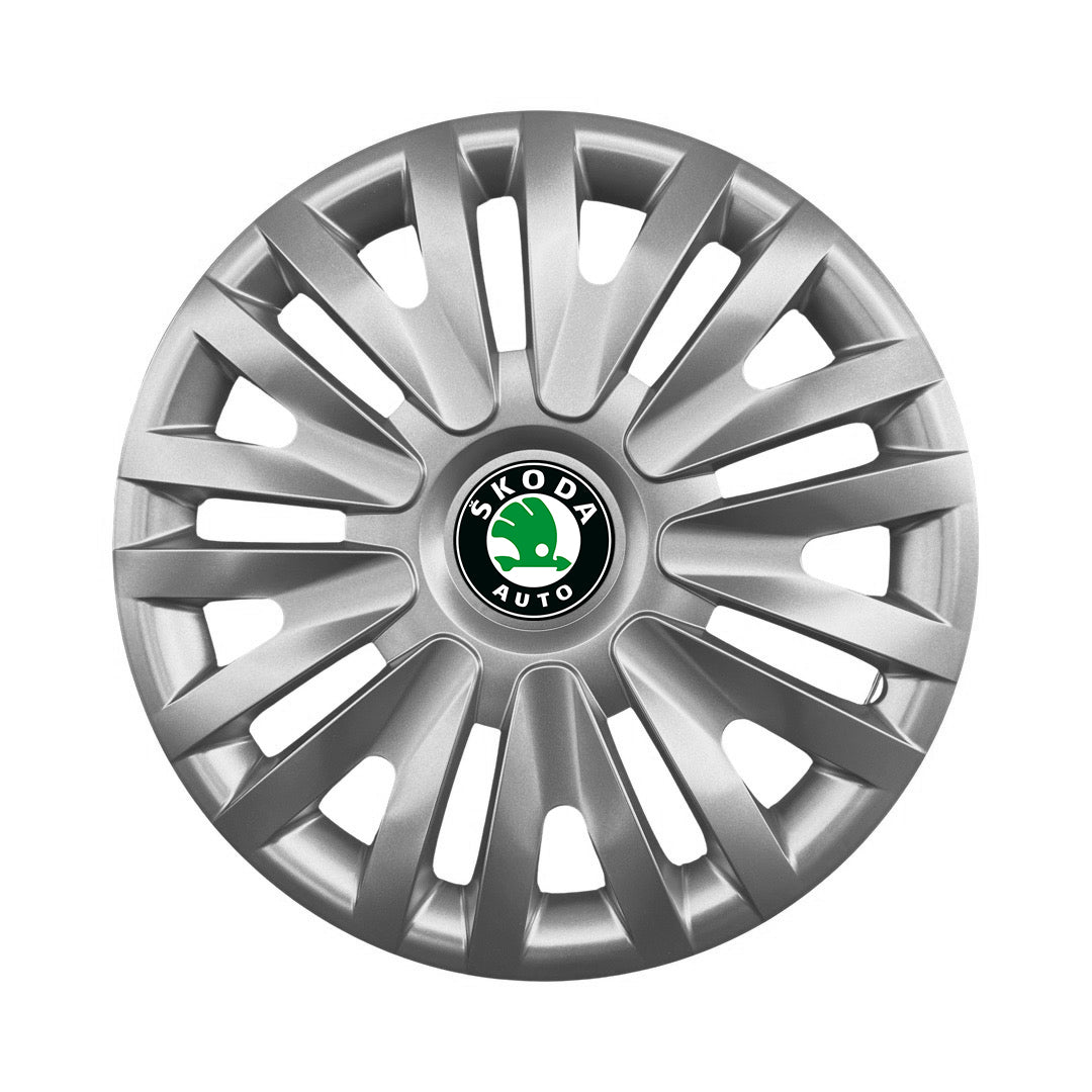 Set 4 capace roti potrivite jantelor de 14 inch compatibile SKODA Fabia ,Octavia I,II,III ,Roomster, Felicia ,Rapid ,Superb, Yeti Model-217
