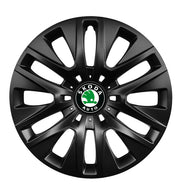Set 4 capace roti potrivite jantelor de 16 inch compatibile SKODA, Model 429 Black