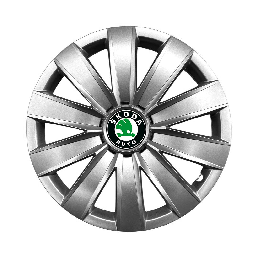 Set 4 capace roti potrivite jantelor de 14 inch compatibile SKODA Fabia ,Octavia I,II,III ,Roomster, Felicia ,Rapid ,Superb, Yeti Model-226