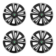 Set 4 capace 15 inch // Grafit TERRA II, compatibil cu gama auto SKODA,bi-color