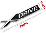 Emblema 3D auto scris XDRIVE BMW 3 4 5 6 7 Series X1 X3 X5 E70 X6 E71 E39 E46 E60 E87