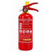 Trusă Medicală Auto DIN 13164 cu Stingător P1 cu Pulbere 1KG și Mănuși de Protecție AutoSSF®