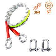 Sufa tractare auto, rezistenta 5 tone, lungime 3 metri, reflectorizanta