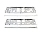 Suport numar Cromat (set 2 buc)