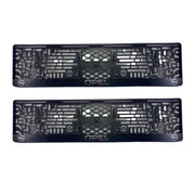 Suport numar inmatriculare personalizat Opel (set 2 buc)