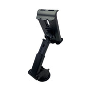 Suport pentru telefon PREMIUM auto,cu prindere pe parbriz ,extensibil ,negru ,cu picior glisant