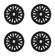 Set 4 capace roti potrivite jantelor de 16 inch compatibile SUZUKI, Model 412 Black