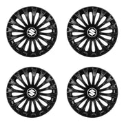 Set 4 capace 16 inch // DINO, compatibil cu gama auto SUZUKI,negru