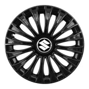 Set 4 capace 16 inch // DINO, compatibil cu gama auto SUZUKI,negru