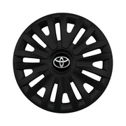 Set 4 capace roti potrivite jantelor de 16 inch compatibile TOYOTA, Model  412 Black