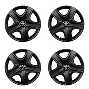 Set 4 capace roti potrivite jantelor de 15 inch compatibile TOYOTA, Model 340 Black