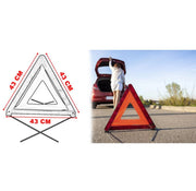 Triunghi reflectorizant omologat, cu picior metalic