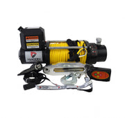 Troliu electric 12V MACON Winch 13000 LBS, sufa sintetica ,5.9 tone