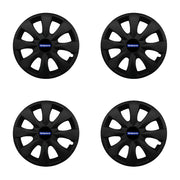 Set 4 capace roti potrivite jantelor de 15 inch compatibile VOLVO, Model - 316 Black Edition