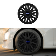 Set 4 capace roti potrivite jantelor de 16 inch compatibile VOLVO, Model 412 Black