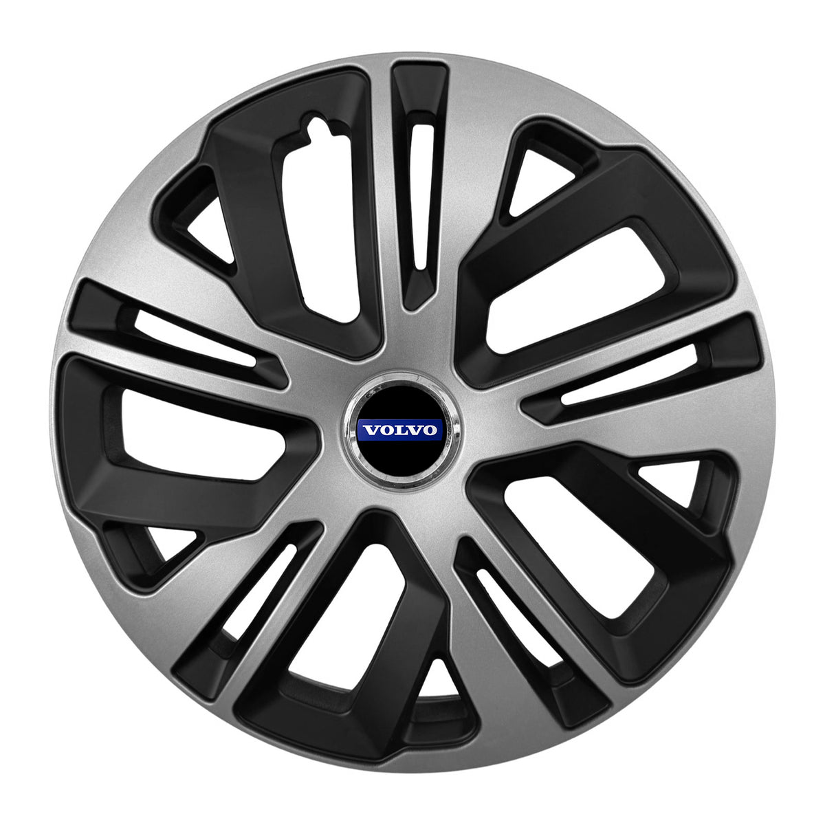 Set 4 capace 15 inch // Grafit Raven II, compatibil cu gama auto VOLVO,bi-color