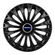 Set 4 capace 16 inch // DINO, compatibil cu gama auto VOLVO,negru