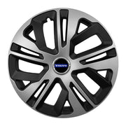 Set 4 capace 16 inch // Grafit Raven II, compatibil cu gama auto VOLVO,bi-color