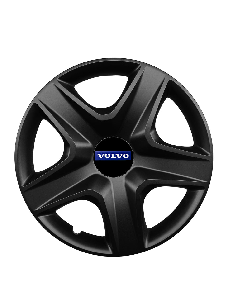 Set 4 capace roti potrivite jantelor de 15 inch compatibile VOLVO, Model 340 Black