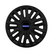 Set 4 capace roti potrivite jantelor de 16 inch compatibile VOLVO, Model 412 Black