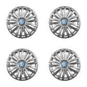 Set 4 capace roti potrivite jantelor de 16 inch compatibile VW - Model 412, Sigla Albastra