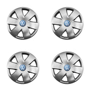 Set 4 capace roti potrivite jantelor de 15 inch compatibile  VW Volkswagen, Model - 308, Sigla Albastra