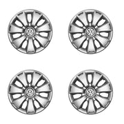 Set 4 capace roti potrivite jantelor de 16 inch compatibile VW Volkswagen Golf 4, 5, 6, 7, Passat B5, B6, B7, B8, Jeta, Polo, Sharan, Tiguan, Touran, Touareg, Caddy, Bora, - Model 417