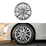 Set 4 capace roti potrivite jantelor de 16 inch compatibile VW Volkswagen Golf 4, 5, 6, 7, Passat B5, B6, B7, B8, Jeta, Polo, Sharan, Tiguan, Touran, Touareg, Caddy, Bora, - Model 412