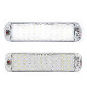 Lampa pentru interior 12/24V, AUTO/CASA cu LED cu buton ON/OFF /25X6X1cm 72SMD